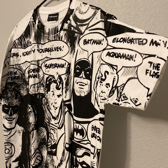 The Hundreds X DC Comics Collaboration Copy T-Shirt in White - Large - Picture 8 of 9